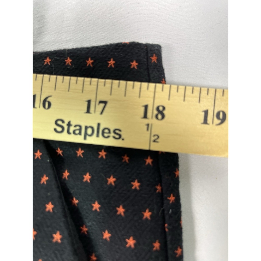 Scotch & Soda Magical Altitudes Star Jacquard Pant Size XL Black Red EUC - Picture 6 of 9